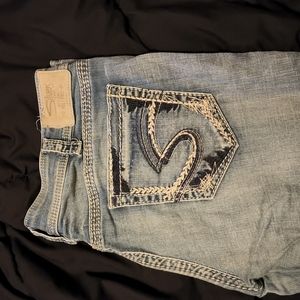 Silver jeans suki capri